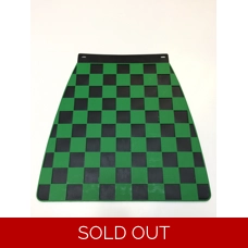 Mudflap - Chequered - Green & Black